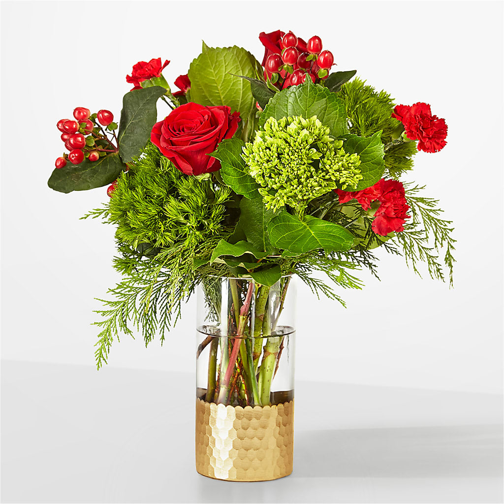 Plaid Throw Bouquet – CHURCHLAND'S VILLAGE FLOWER SHOP INC, Portsmouth VA