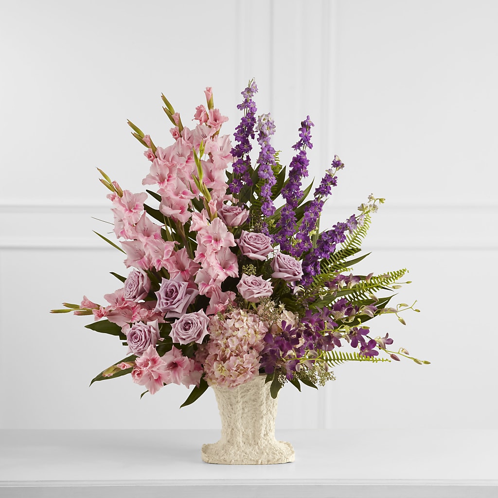 Flowing Garden Arrangement – CHURCHLAND'S VILLAGE FLOWER SHOP INC, Portsmouth VA