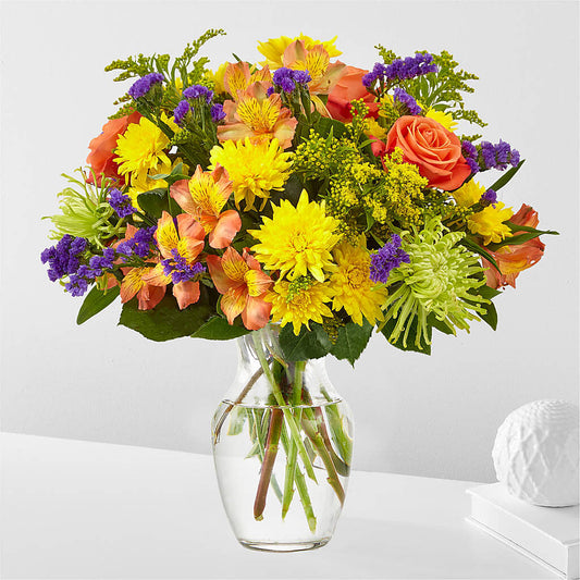 Marmalade Skies Bouquet – CHURCHLAND'S VILLAGE FLOWER SHOP INC, Portsmouth VA