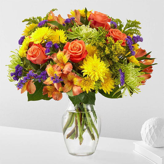 Marmalade Skies Bouquet – CHURCHLAND'S VILLAGE FLOWER SHOP INC, Portsmouth VA