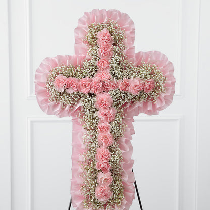 Angel's Cross Easel – CHURCHLAND'S VILLAGE FLOWER SHOP INC, Portsmouth VA