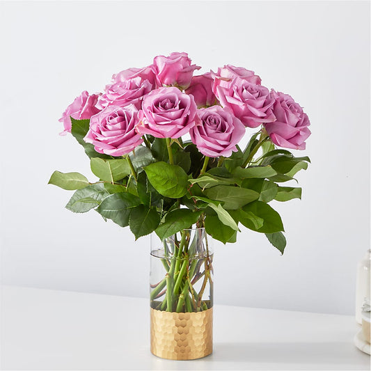 Secret Admirer Lavender Rose Bouquet – CHURCHLAND'S VILLAGE FLOWER SHOP INC, Portsmouth VA