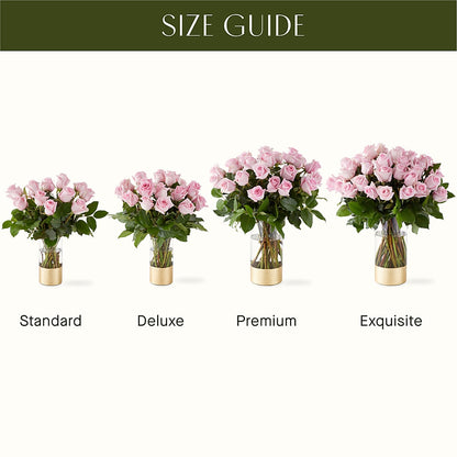 Picture Perfect Pink Rose Bouquet – CHURCHLAND'S VILLAGE FLOWER SHOP INC, Portsmouth VA